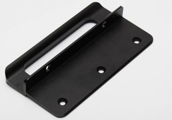Black Anodized Aluminum Parts 6061 7075 Custom Machining 0.01mm Tolerance
