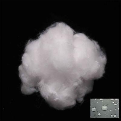 Eco-Friendly Water Repellent Staple Polyester Fibre For Water Resistant Fabric