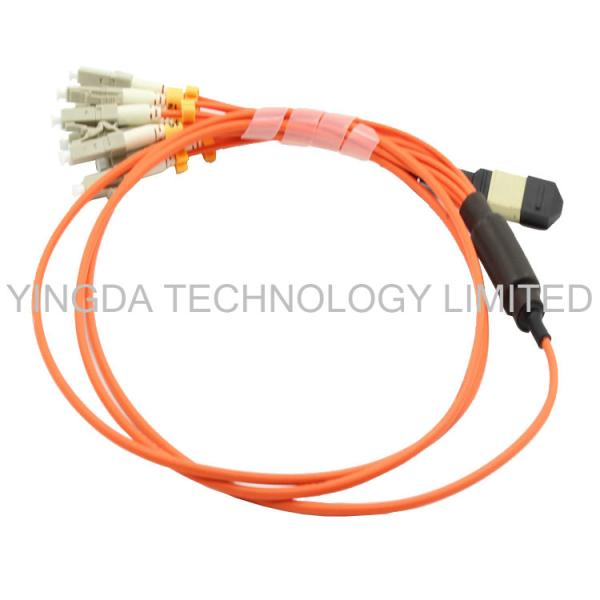 MTP к кабель тележки волокну LC/SC/ST/FC, гибкий провод волокна проводки 12 стандартов
