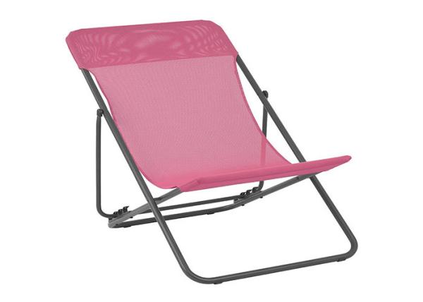 Multicolor Swing Camping Foldable Chair Three Position Patio Folding Sling Chair