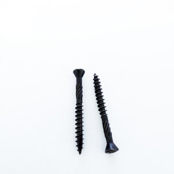 Oval Head Torx Drive T20 Zinced Stainless Steel Decking Screws W/ 6 Flutes On Shank