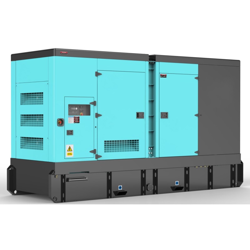 50Hz 180kw 225kva 3 Phase 4 Wire Cummins Diesel Generator Set 6 Cylinder Water Cooled