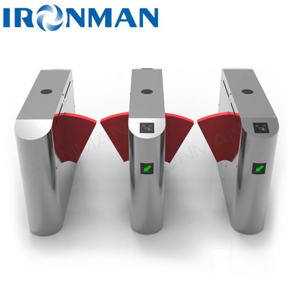 Torniquete de la barrera de la aleta de la exposición antiinterferente con la función de la alarma