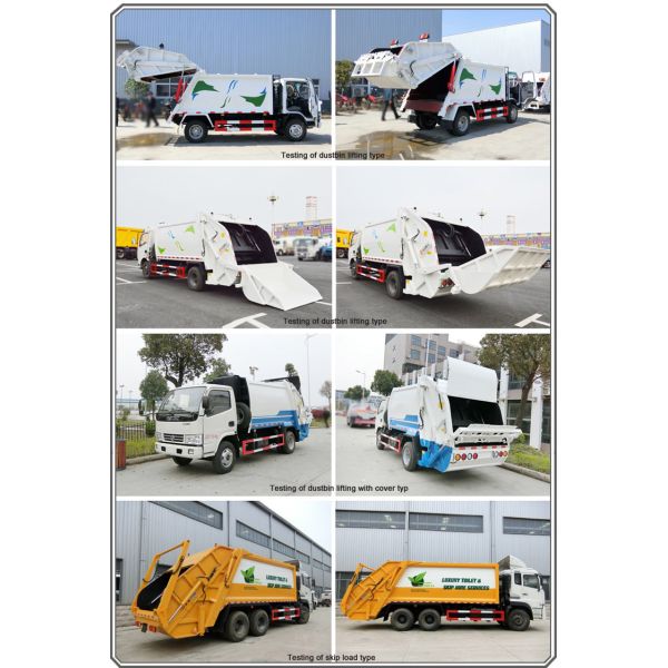 Second Hand Garbage Trucks JAPAN Technology Used Garbage Compactor Truck 8m3