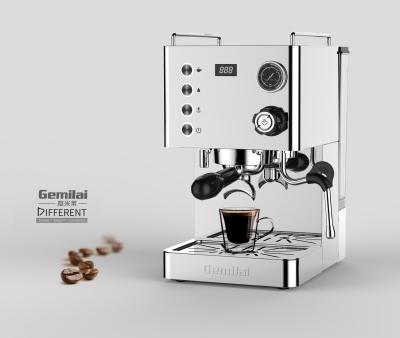 Prata inoxidável CRM3007D 15bar da máquina do café do agregado familiar de Stee