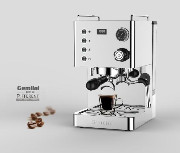 Prata inoxidável CRM3007D 15bar da máquina do café do agregado familiar de Stee