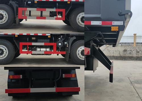 Corrosion Resistant Heavy Dump Truck Leakproof Garbage Transport Truck With Ship Box Structure
