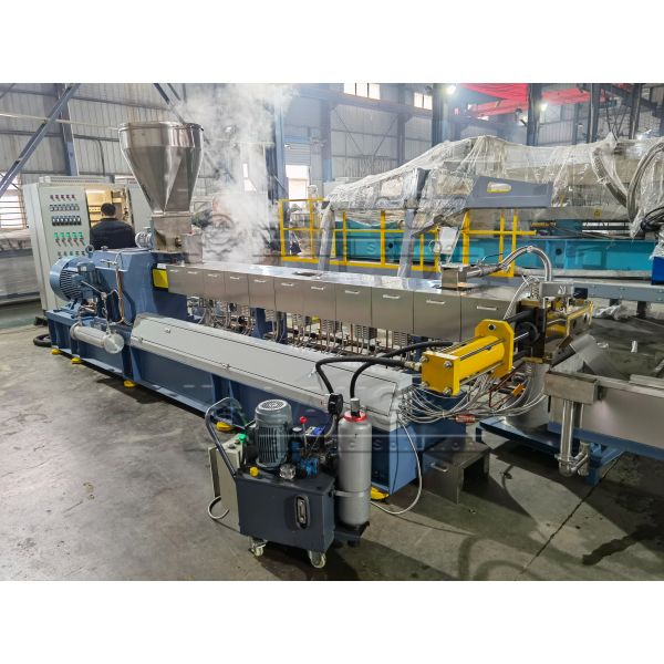 Two Stage PE/PP/Pet Plastic Recycle Granulating Machine/Pelletizing Machine
