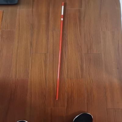 Diameter 8.5mm FRP red rod for reflective marker stake applied in transportation and sports  infrastructure