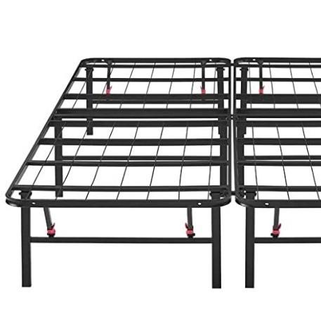 Metal Frame Foldable Bed Stainless Steel Single Strong Bedroom Furniture for Home