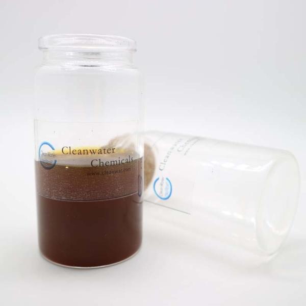 O tratamento da água Demulsifier químico surge - o agente ativo Brown Sticky Liquid