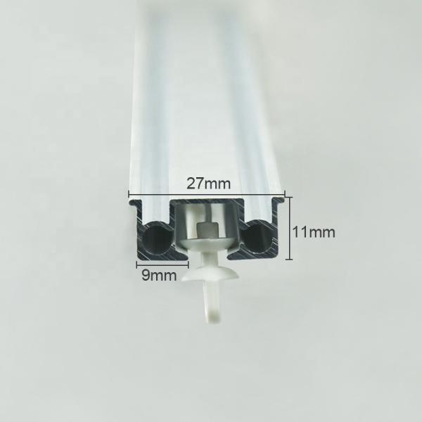 manual sliding runners carriers curtain track snake wave curtain ripple fold curtain track