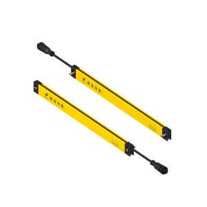 Cortina de luz de seguridad ultra delgada Salida NPN NC Rango del sensor 0-3m