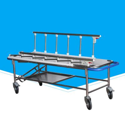 Lockable Silent Wheels Patient Transport Stretchers Custom Design For Hospital