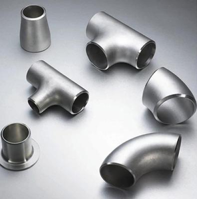3D Radius Titanium Tee Butt Welding Connection Titanium Alloy Bw Tee