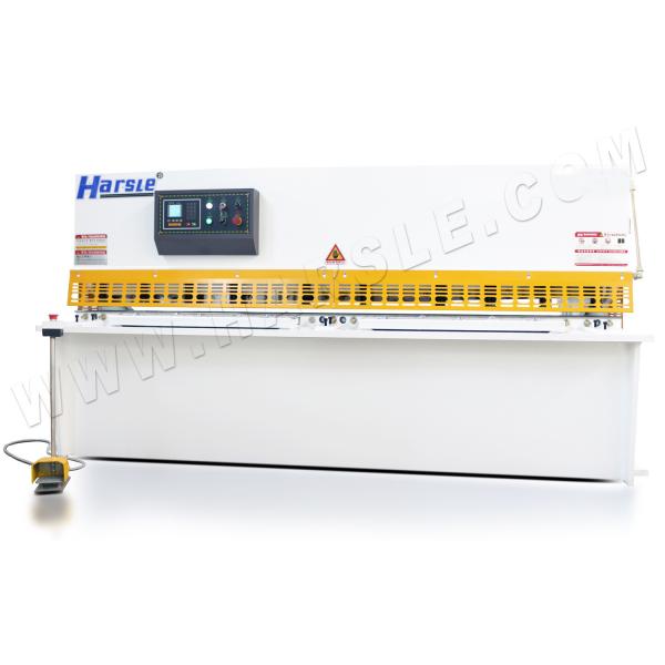 QC12K-6×2500 guillotine shearing machine with E21S, best sheet metal shears for sale