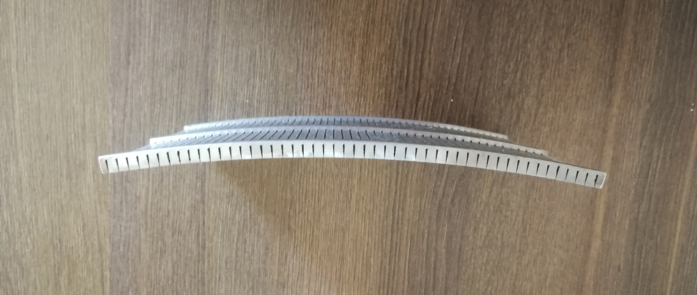 High structural strength Johnson wedge wire screen pipe filtering slot inner for filter water