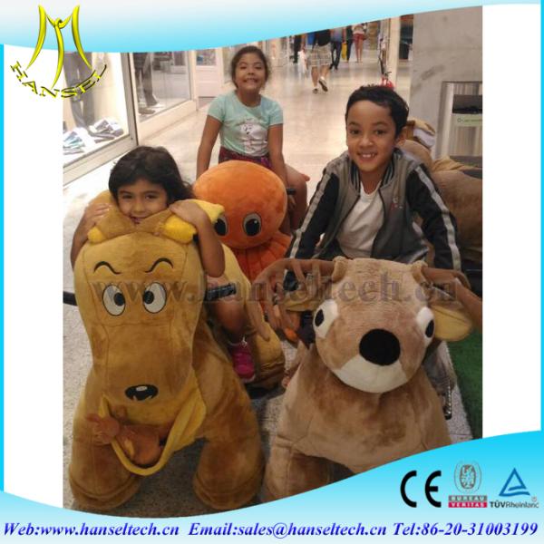 Hansel toy animals electric zippy toy rides on animals mechanical horse ridekiddy video	amusement kids ride on toy