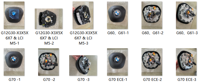 Dual Blast Inflator Driver Airbag Customized For BMW G / X Series
