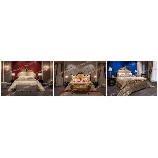 2015 classic bedroom furniture wooden master design bed TA-031