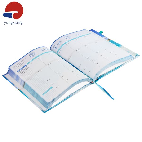 Eco Friendly Custom Planner Printing 50 Pages - 200 Pages Personalized Hardcover Book