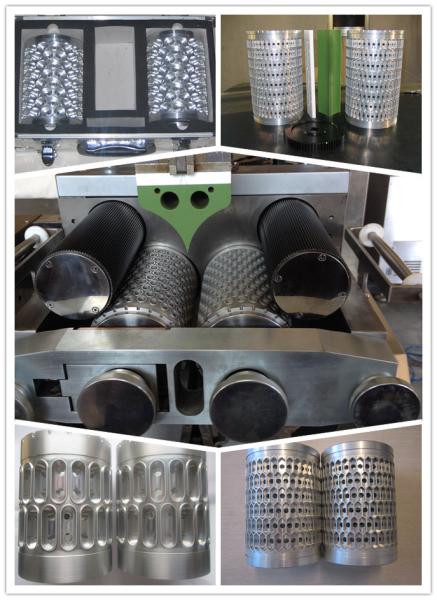 Aluminium Alloy Soft Capsule Mold Die Roll For Painball / Softgel Capsule Production