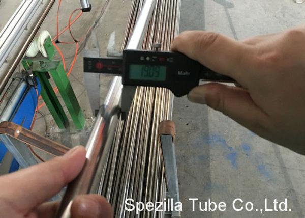 Polished SS Hydraulic Tubing High Precision Corrosion Resistance EN10204 3.1