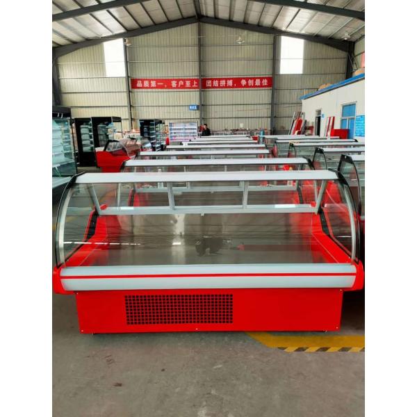 304 Stainless Steel Butcher Display Fridge 1.5m 2 To 8 Degree