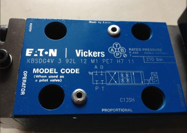Vickers Proportional Valve KBSDG4V-3-92L-12-M1-PE7-H7-11 High-Precision Control Blue Easy Maintenance Wide Voltage Range