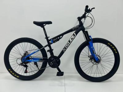 Varejo de peças de bicicleta de disco com suspensão de disco de estrutura de aço de motociclismo de 26 27.5 polegadas pneus aro 29 com preço barato