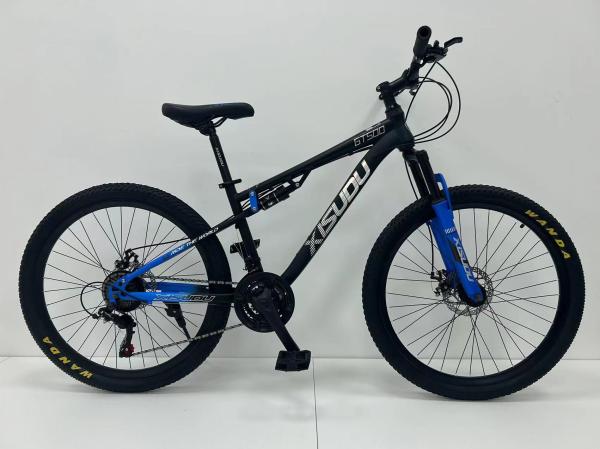 Varejo de peças de bicicleta de disco com suspensão de disco de estrutura de aço de motociclismo de 26 27.5 polegadas pneus aro 29 com preço barato