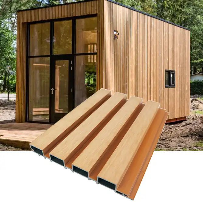 OEM Outdoor WPC Acoustic Panel Weatherproof Noise Reduction Wall