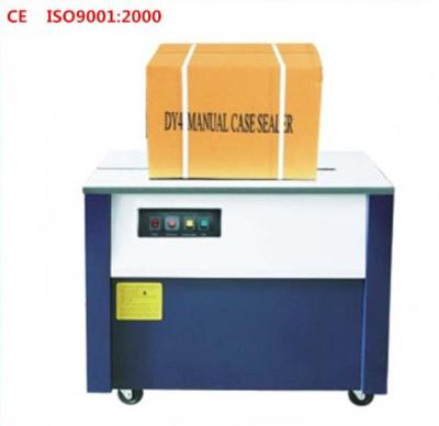 A mesa alta 1500 Cartons/H corrugou a máquina de colocação de correias semi automática da máquina de embalagem da caixa