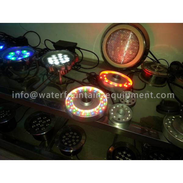 Waterproof Solar Underwater Fountain Lights Submersible Outdoor Customized