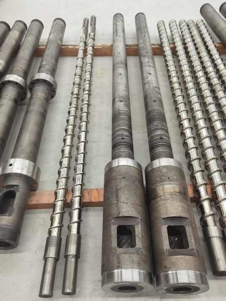 Plastic Extruder Single Screw Extruder Screw Barrel Bimetallic Screw