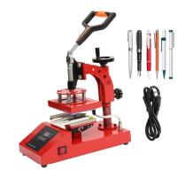 Red Manual Pen Heat Press Machine Sublimation Pen Printing Machine