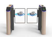 304 SS Puerta de velocidad rápida girasol para seguridad y control de acceso Alta velocidad 35-40 personas por minuto con puerta publicitaria