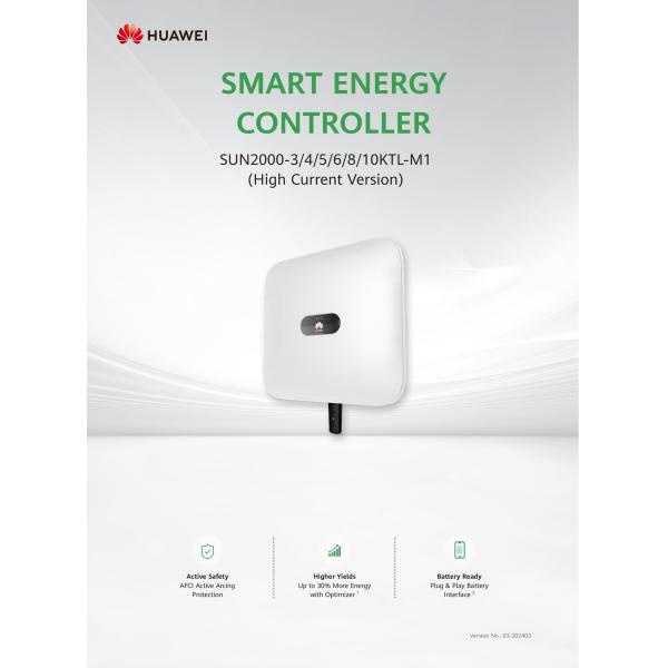 10kw Solar Inverter Huawei Sun2000-10KTL-M1 Hybrid Grid Inverter with Purer Sine Wave