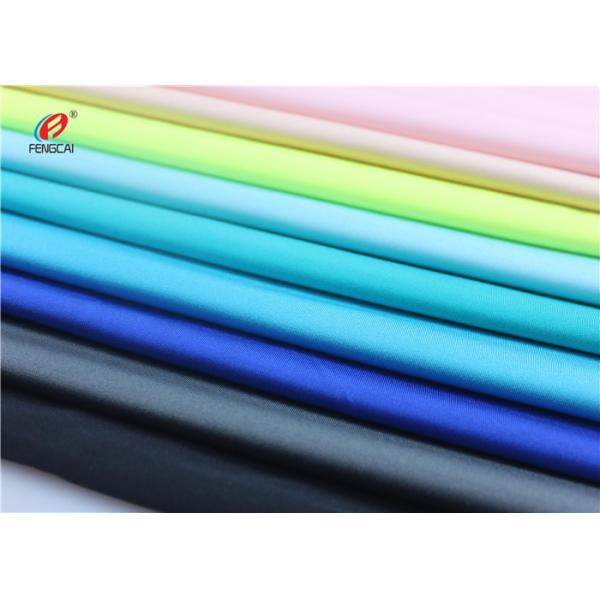 Pink Color 80 Nylon 20 Spandex Fabric , Swimwear Underwear Dress Fabric