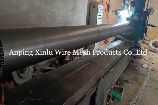 Wire Wrapped Johnson Well Pipe Screens - Length 5.8-5.95m Slot Size 0.05mm-10.0mm Standard Length 5.8-5.95m