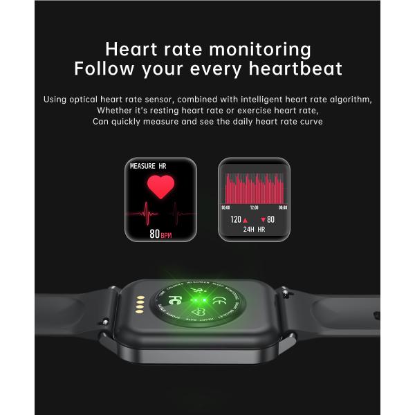 Дозор 240*280 NK15 монитора кровяного давления IPS 200mAh 1,72 дюйма