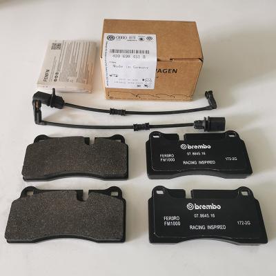 TUV Certificate 420698451b Porsche Brake Pad Genuine Audi Rear Position