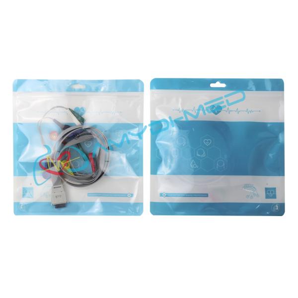 0.9M TPU Jacket ECG Patient Cable 10 Lead BIOMEDICAL 26P For Patient Monitor