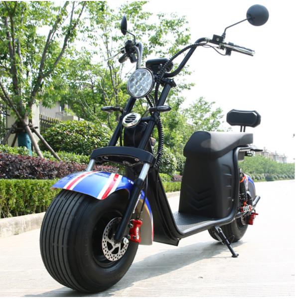 1500W Motor Citycoco Electric Scooter Customized Color Max. Speed 61-80km/h for Adults