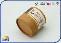 tubos de papel de empaquetado del protector labial de Kraft de los tubos de la camiseta de los 8.5*8cm