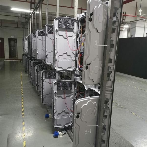 Гибкий дисплей приведенный установки P8 на открытом воздухе рекламируя