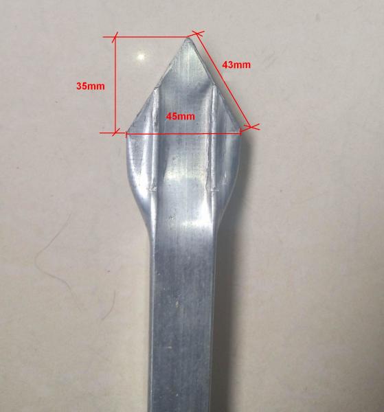 Boundary protection welded galvanized steel temporary picket fence tubular fencing