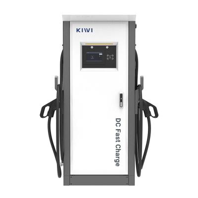 Ccs 60kw Dc Fast Charger Outdoor Public EV Charging Stations ISO15118 DIN70121