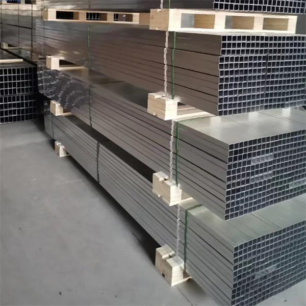Black Structural Galvanized Steel Profile Shapes With High Precision Tolerance