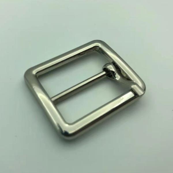 Iron Silver 31.5x22mm Belt Buckles Without Nickel Handbag Decoration